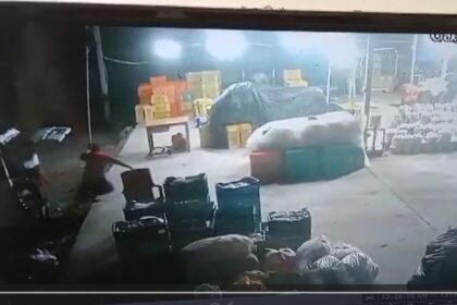 ભાણવડમાં યુવકનું મોતના સીસીટીવી