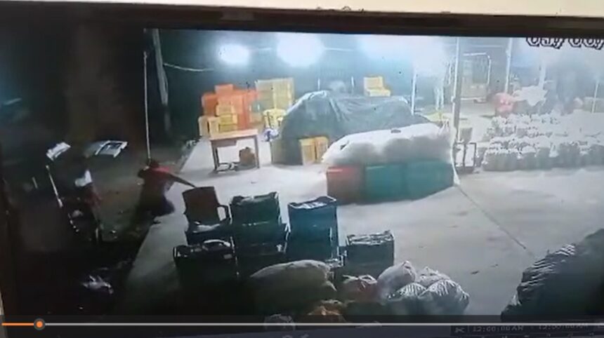 ભાણવડમાં યુવકનું મોતના સીસીટીવી