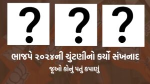 BJP Announced Election 2024